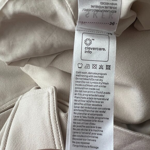 NWT SKFK Maren Cream Convertible Biker Jacket | Vest Medium Reg. $279 - Picture 15 of 16